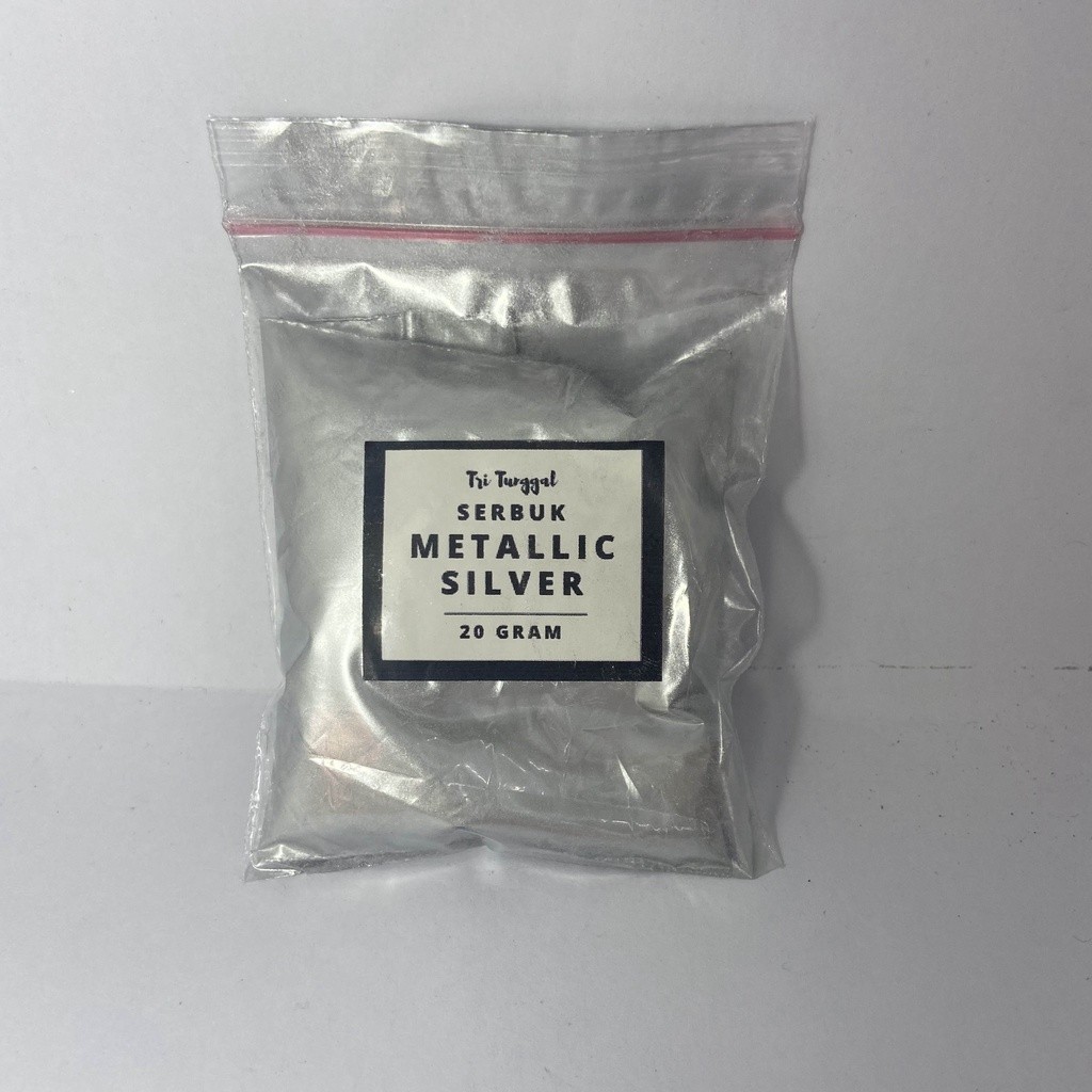 

[SPECIAL] SERBUK SILVER 20 GR 20gr Gram Glitter Cosmetic Grade Powder Gliter Eceran Sablon Resin Clay Pernak Pernik Bubuk Padat Padatan Diy Kerajinan Bahan Kesenian Art Prakarya Seni Emas Craft Crafting Warna Warni Paint Painting Colour Color DS-354