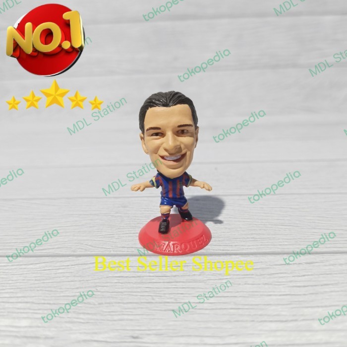 Corinthian Micro Stars Soccer Player Mini Figure  Rafael Marquez Mainan Toy FAZ Store