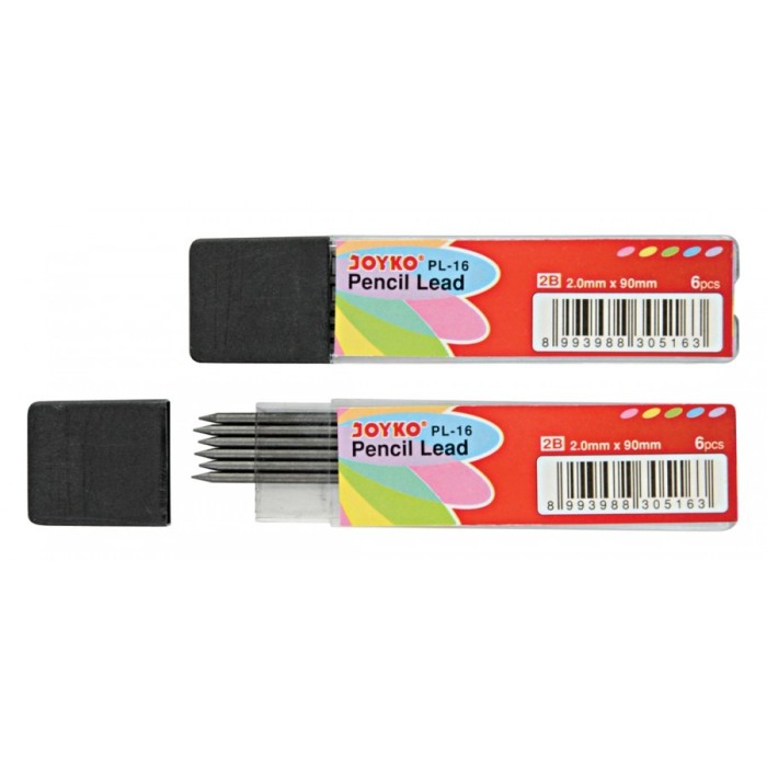 

Isi Pencil / Refill Pensil Joyko PL-16 2B 2,0 mm Pencil Lead