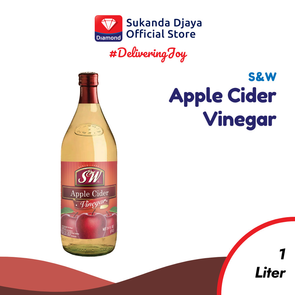 

S&W Apple Cider Vinegar 1L - Cuka Apel