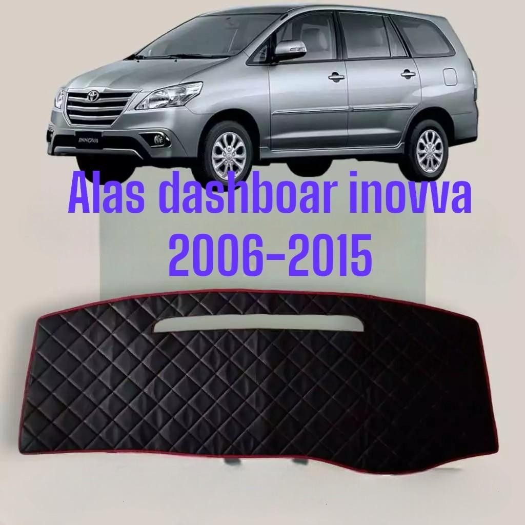 Alas Dashboard Mobil Toyota Innova 2005-2015 Cover Pelindung Dasbor Premium