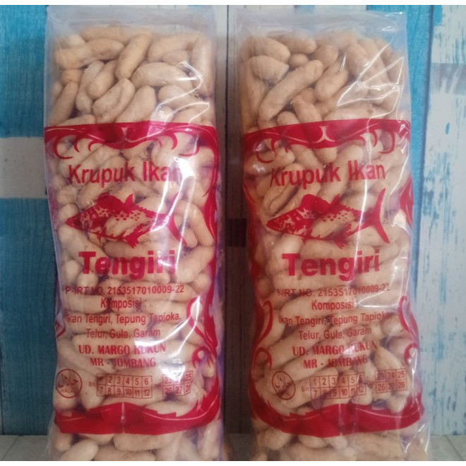 

TENGIRI KERUPUK krupuk ikan tengiri ball 1 kg