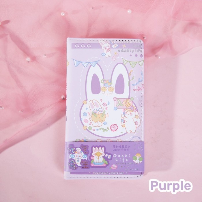 

notebook aestetik cute note book Korea binder catatan buku tulis haria - Yellow