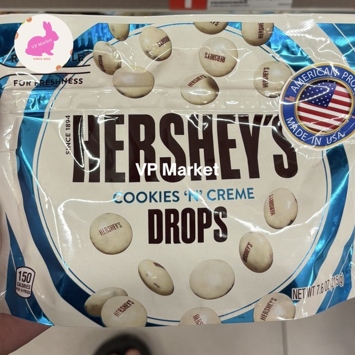 

Hershey's Drops Cookies n Creme 215g | Product of Ausie