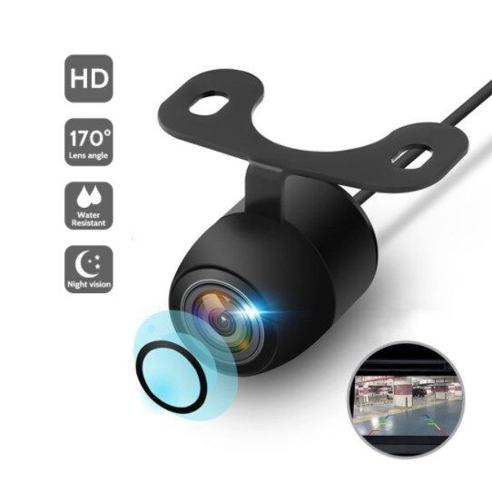 Kamera Belakang Mundur AHD Mobil Kamera Spion Mobil 720P Kamera Belakang HD 170° Kabel Kamera Mundur