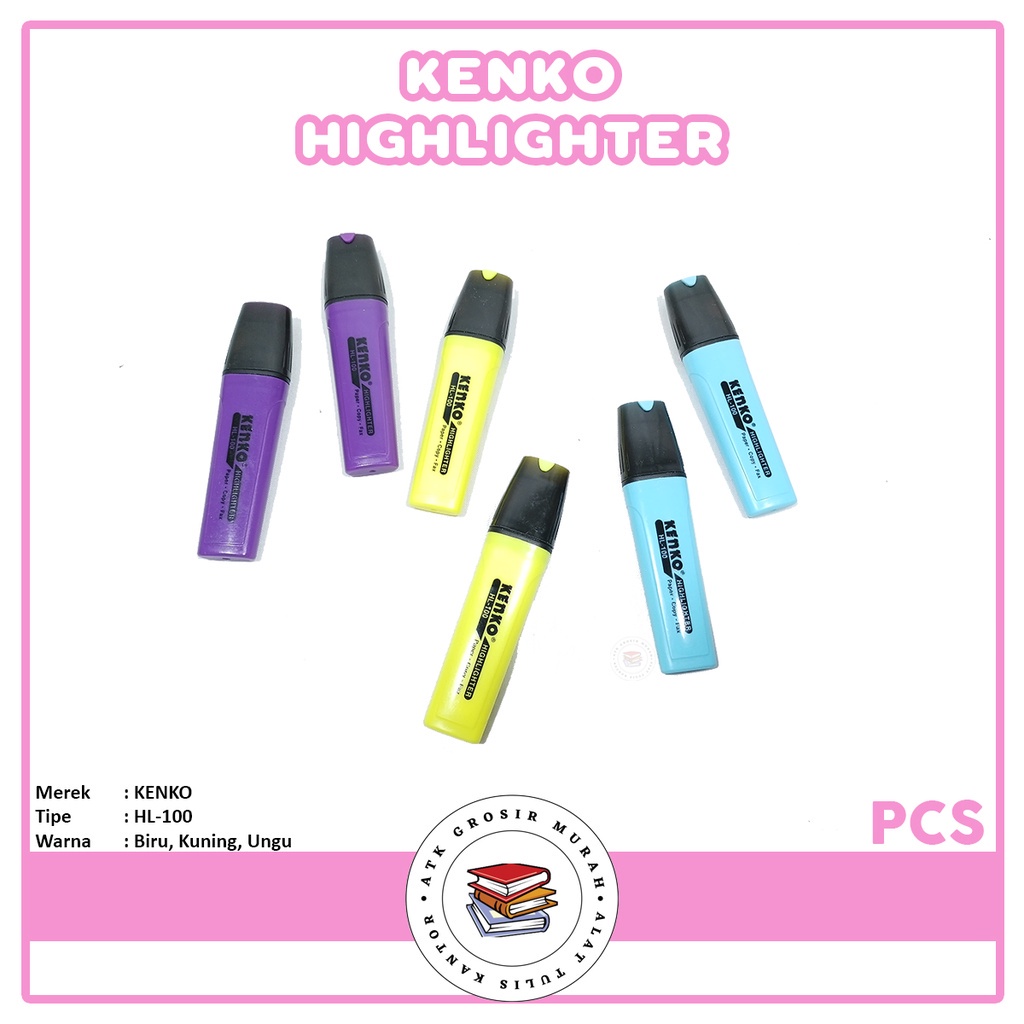 

KENKO - Hightlighter HL-100 Green - Pcs