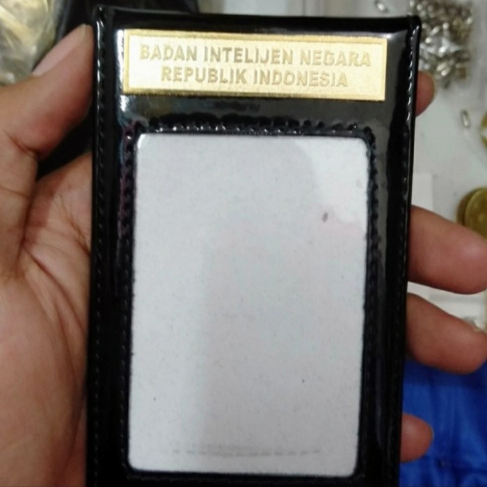 

Name Tag Id Card Saku Badan Intelijen Negara (BIN)