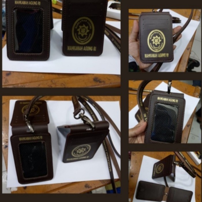 

nametag id card Holder Mahkamah Agung slot kartu 7