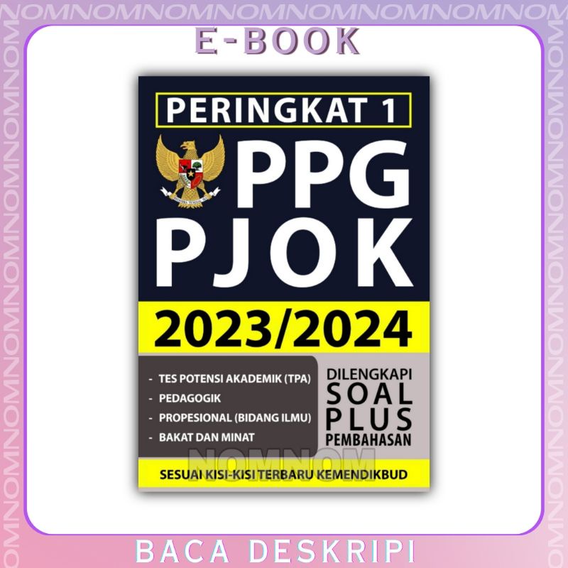 

PERINGKAT 1 PPG PJOK 2023/2024