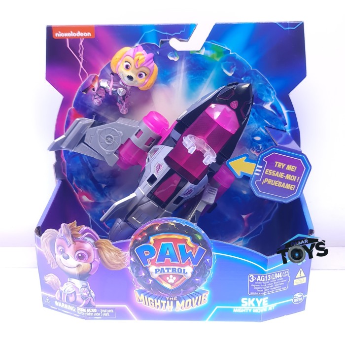 Paw Patrol The Mighty Movie Skye Mighty Movie Jet