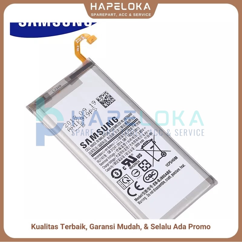 Baterai Samsung Galaxy J6 / J600 / Samsung A6 / A600 / Samsung J8 / J800 J810 - ORI