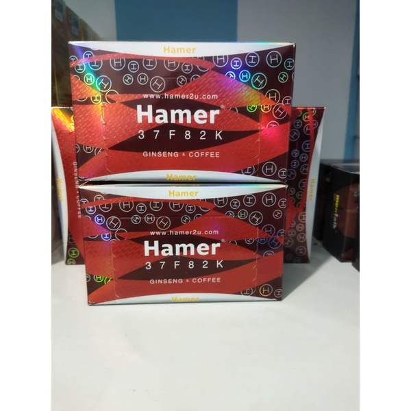 HAMER ORIGINAL PERMEN HAMER CANDY GINSENG COFFEE 30PCS ok