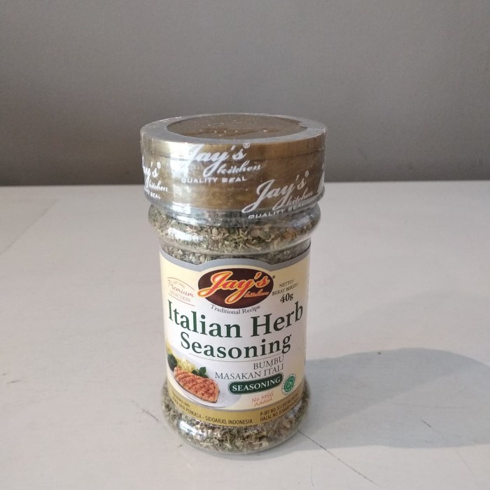 

New Produk Jay's Italian Herbs Seasoning / Italian seasoning 40 Gr