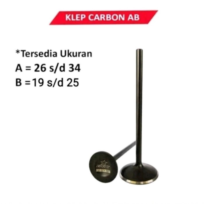 KLEP BRT CARBON 4.5 MM 34 33 32 31 30 29 28 27 26 25 24 23 22 21 20 19 - 34/29