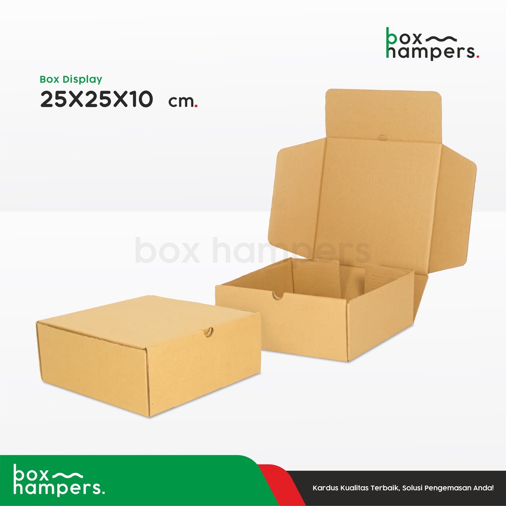 

Box 25x25x10 cm Box/kardus/Karton/Paking/Hampers/gift/tinggi10