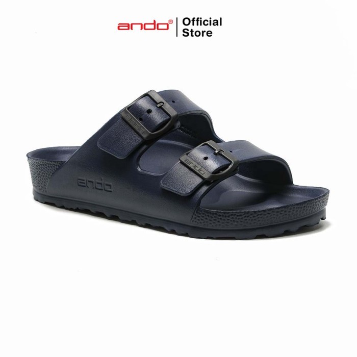 DRB Ando Official Sandal Selop Sultan Pria Dewasa - Navi - 42
