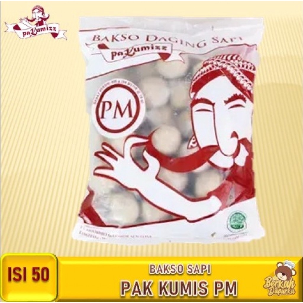 

Bakso Urat Pak Kumis PM-50 Baso isi 50