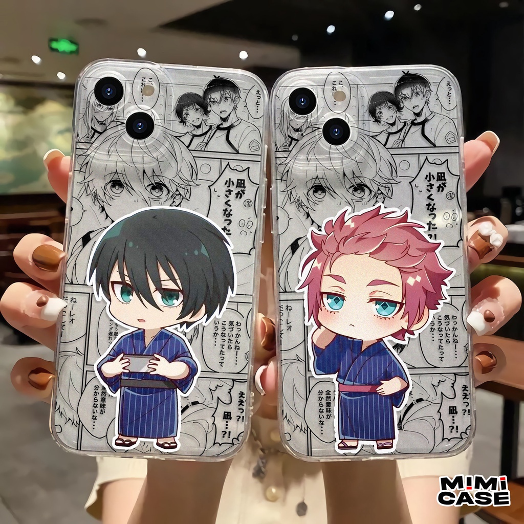 Case Clear Poco X3 M3 X3GT C40 M4PRO F4 MI165 Blue Lock Komik Lucu Itoshi Sae Itoshi Rin Casing Beni