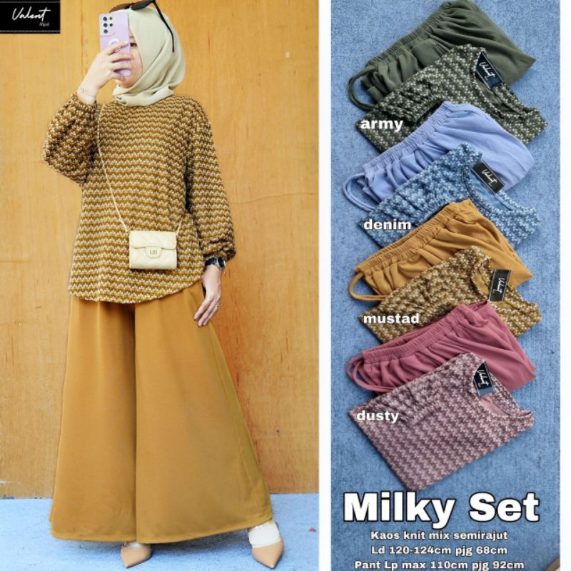 (READY STOCK) MILKY - REVI - OZORA SET BY VALENT