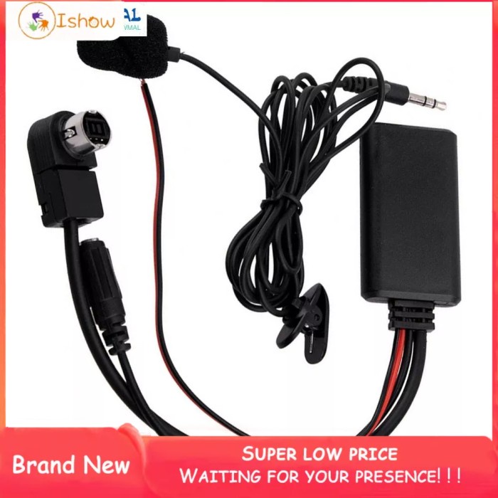 Kabel Adapter Audio AUX Bluetooth 5.0 Cocok Untuk Alpine IDA-X100