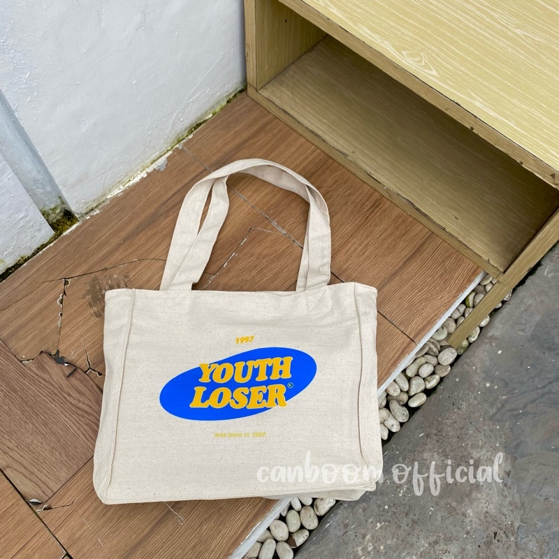 Totebag Youth loser kanvas TW Premium