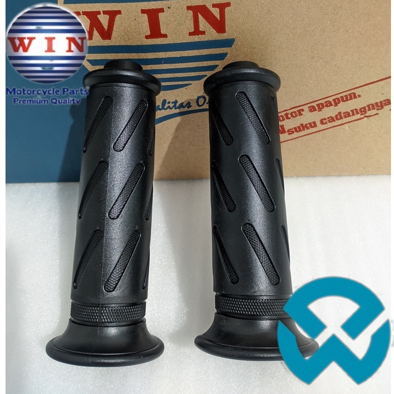 Handgrip Smash 110 Karbu Lama 2001 2002 2003 2004 2005 | grip handfat WIN | sarung gas kiri kanan mo