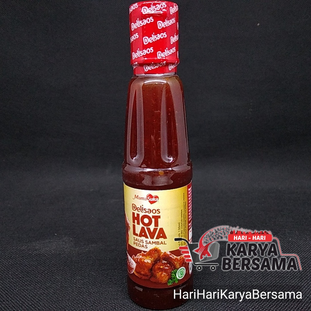

SAUS SAMBAL MAMA SUKA DELISAOS HOT LAVA 130ML