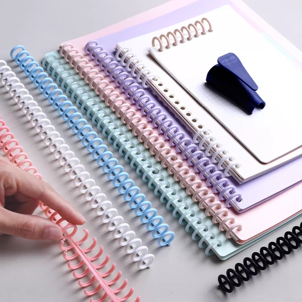 

Strip Pengikat Lingkaran / Ring Binder Binding Easy Ring BESAR warna untuk Loose leaf A4 A5 B5 Cincin Lingkaran