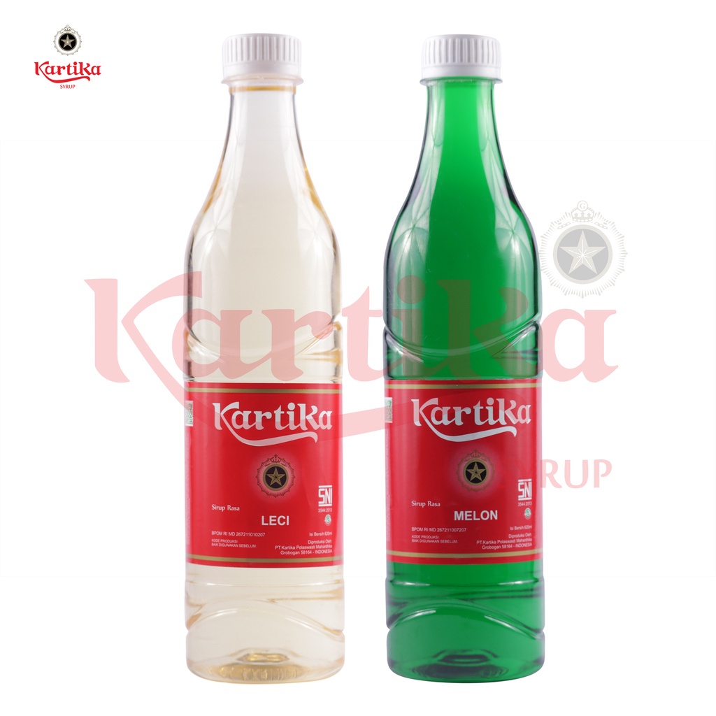 

KARTIKA Sirup Leci 620 ml & Melon 620 ml