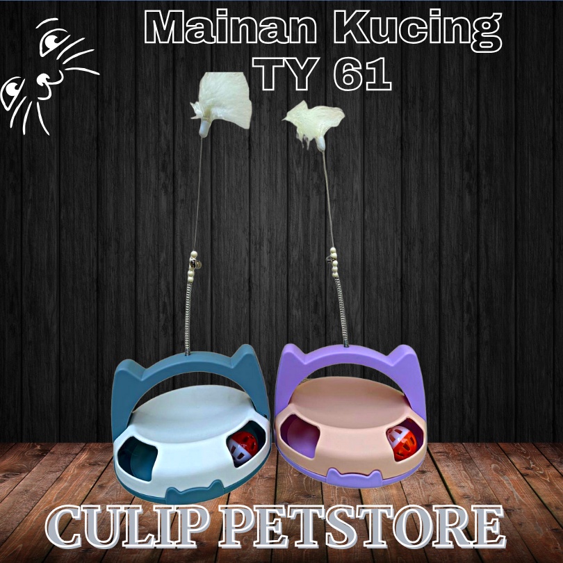 Mainan Putaran Bola Kucing- Circuit Ball Toy TY#61