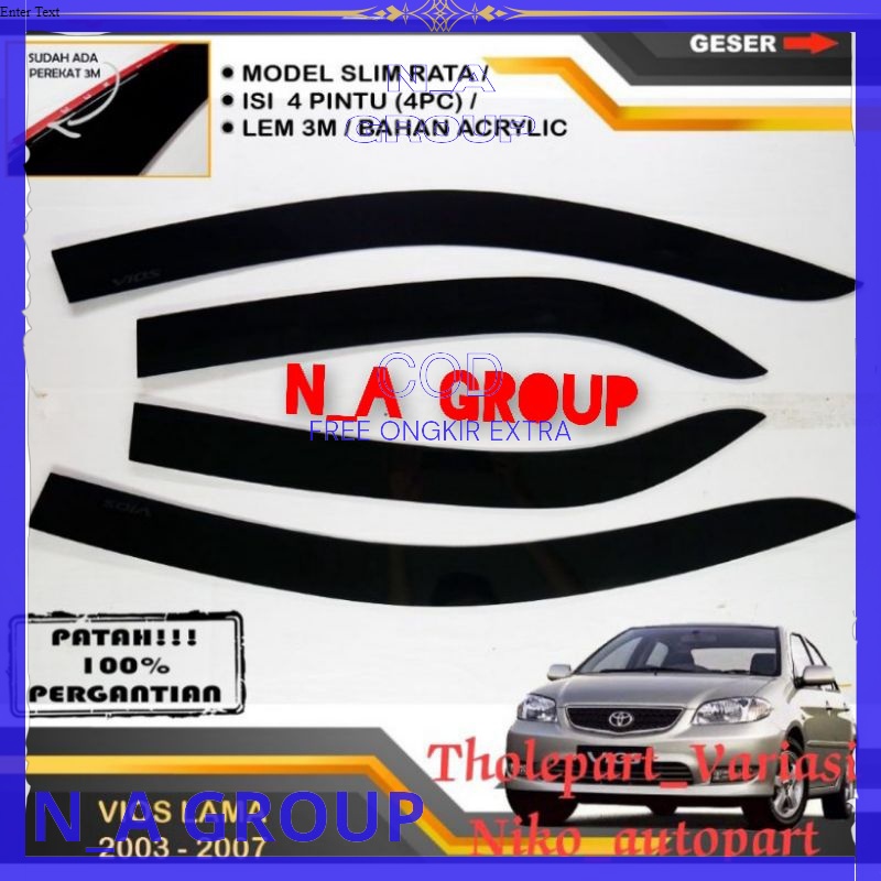 TALANG AIR MOBIL VIOS LAMA GEN 1 FLAT RATA TAHUN 2003 2004 2005 2006 2007 BISA COD