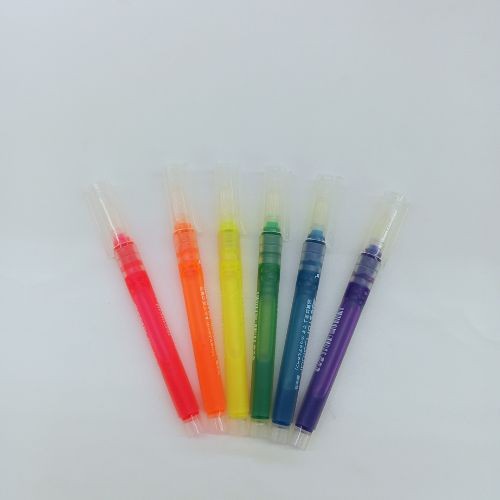 

Highlighter Unik / Stabilo Warna Warni Set 6 pcs / Stabilo Cair Isi 6