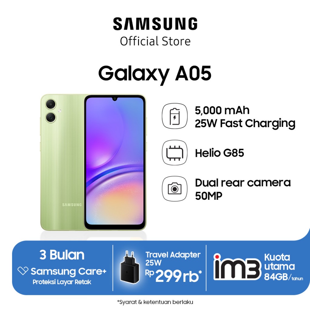 Samsung Galaxy A05 6/128GB - Light Green