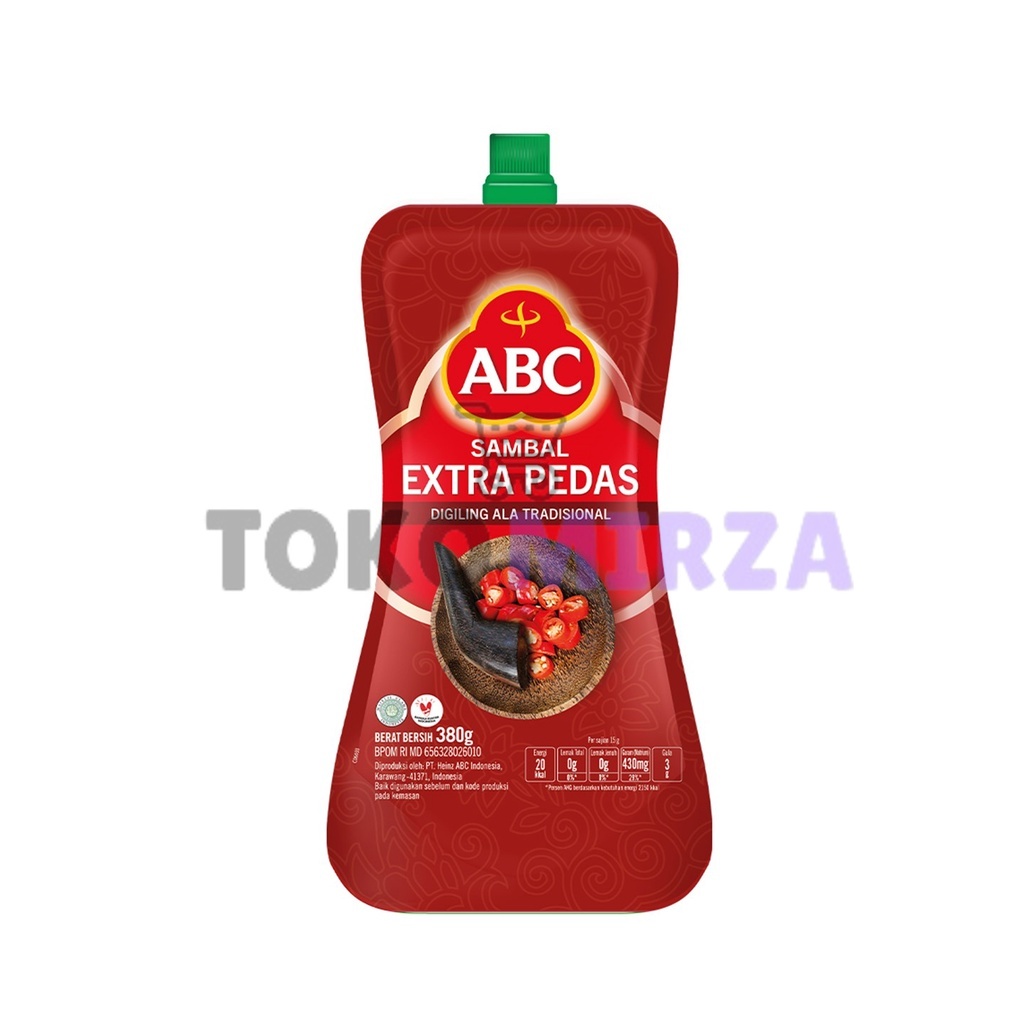 

ABC Saus Sambal Extra Pedas 380 g ( 1 KARTON )