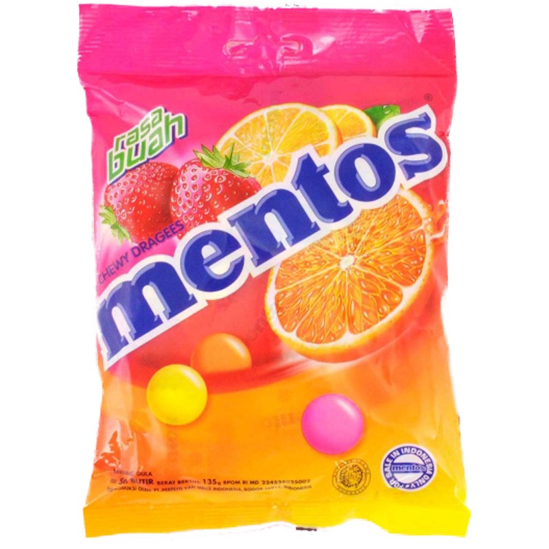 

Mentos Fruit Bag 121.5g