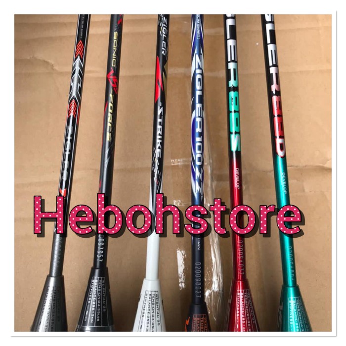 ✨LARIS✨ -Raket Badminton VSE ZIGLER 77,Zigler Z strike DLL KUAT 35 LBS - Zigler 88S, RAKET+TAS+GRIP