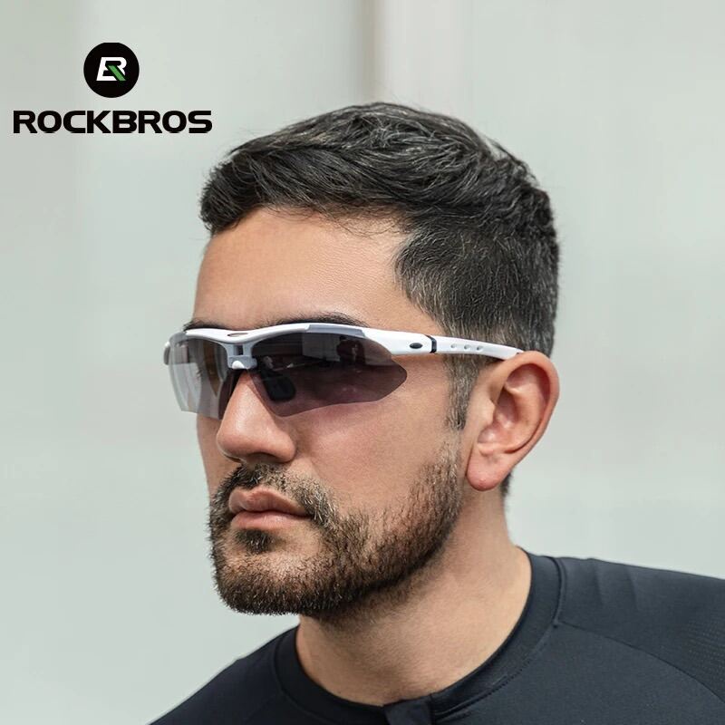ROCKBROS Terpolarisasi untuk Pria Bersepeda Kacamata Sepeda Polarized  Gunung Sepeda Naik