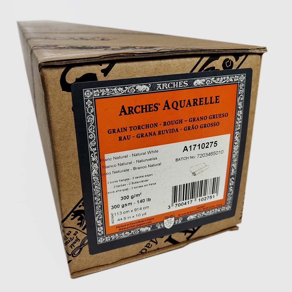 

[BMS Tangerang] ARCHES Watercolor Paper Roll 300G ROUGH #A1710275