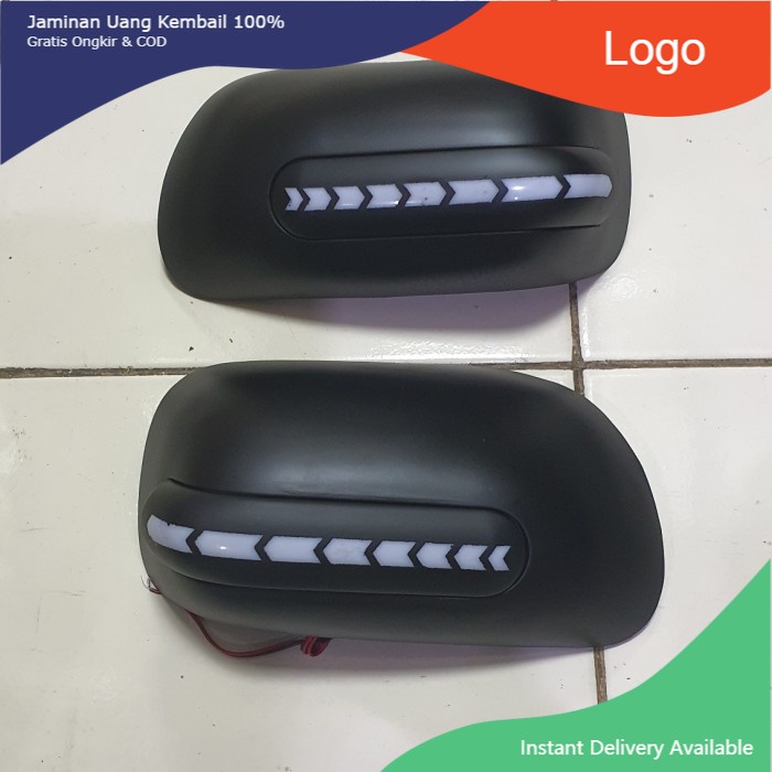 Cover spion hitam doff model sein running Avanza new vvti tipe G 2008. Aksesoris mobil