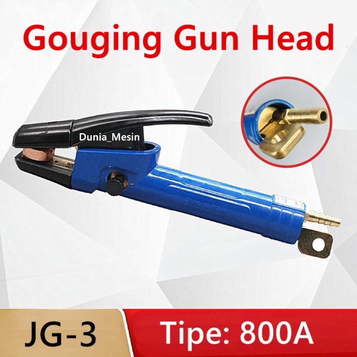 Head Karbon Gouging Torch JG-3 Tipe 800A Gouging Gun Head Gouging Arc