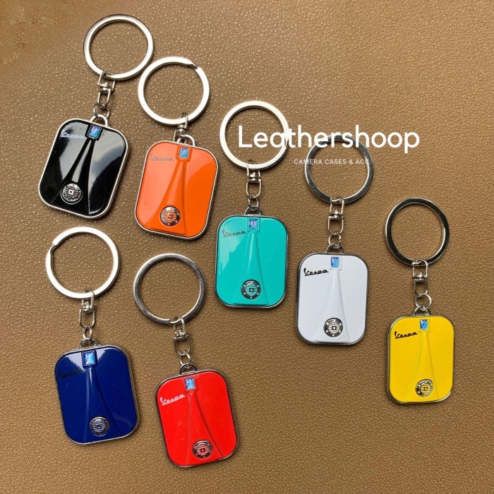 Gantungan Kunci Motor Vespa Metal Key Chain Gantungan Kunci Motor Mobil