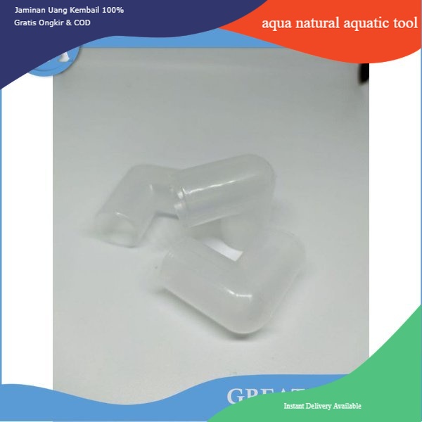 PAKET DAPAT 10 PCS L pipa sambungan pipa aquarium LLLLL