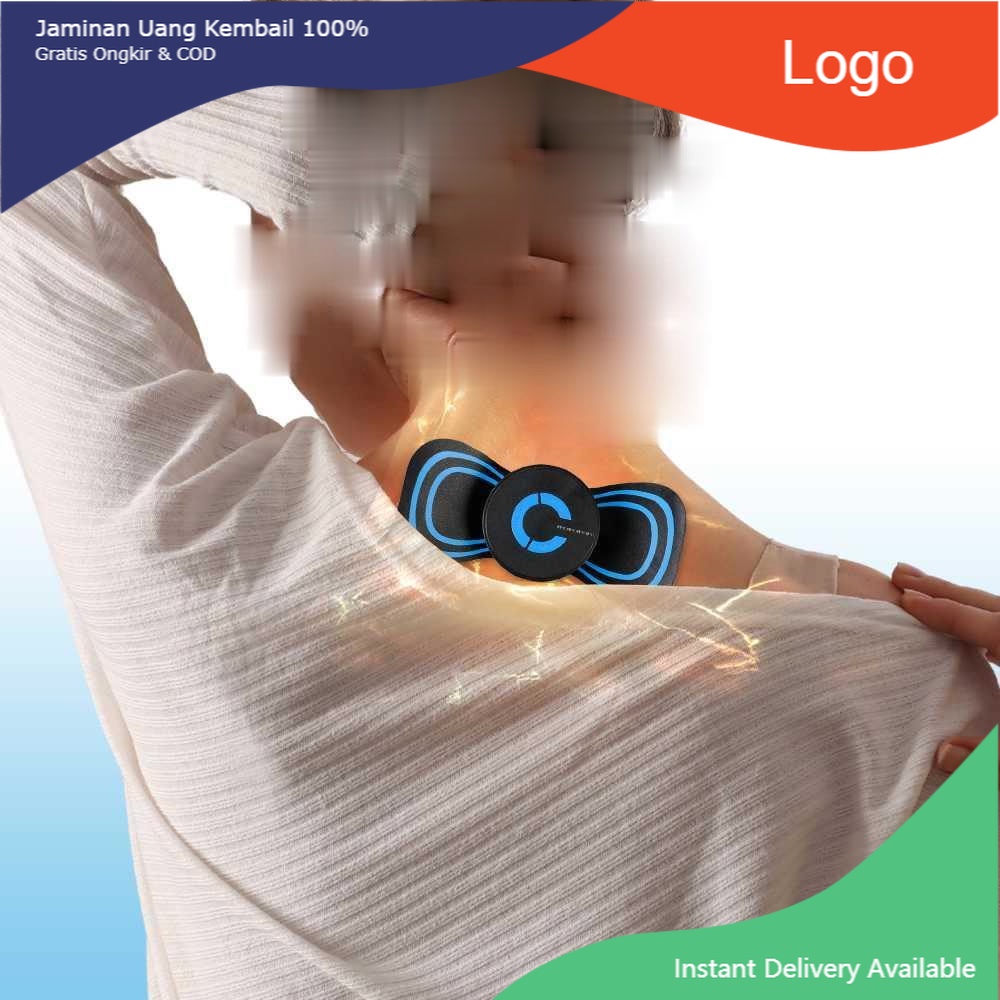 YOVIP Alat Pijat Portable EMS Leher Neck Cervical Massager Stimulator - HQ-185