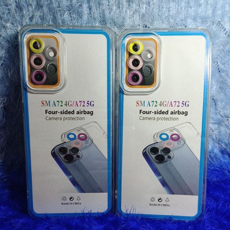 Case Clear Space Bening Samsung A72-4G/A72-5G Casing Pelindung Camera