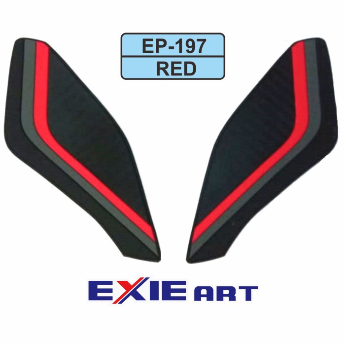 DECKPAD PCX 160 - TANKPAD PCX 160 - AKSESORIS PCX 160 - SAYAP RED
