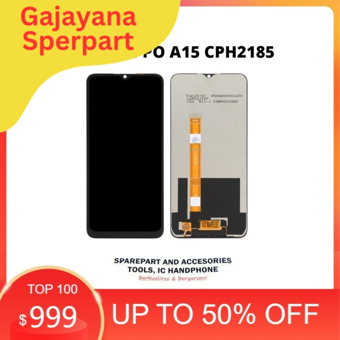 LCD OPPO A15 CPH2185 FULLSET ORIGINAL