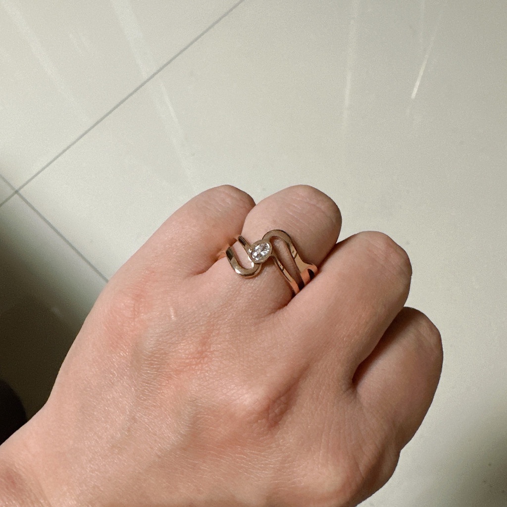 Cincin fashion yuliana titanium anti karat harga grosir bisa cod