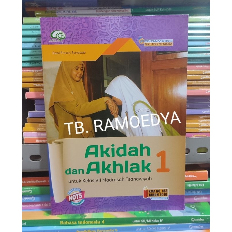 Buku Akidah dan Akhlak MTs kelas VII AQILA