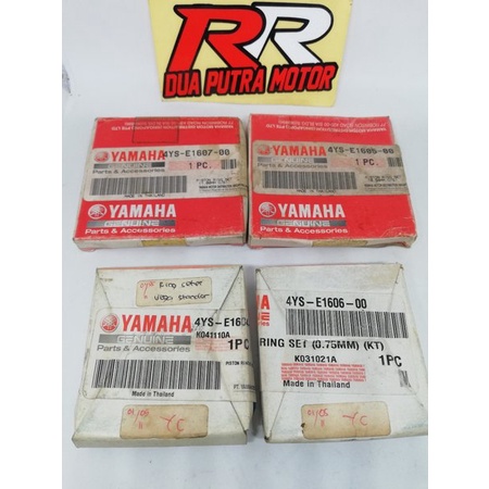 ring piston seher original yamaha jupiter z vega r lama crypton cripton os os. oz oz. oversize size 