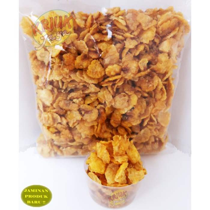 

[KUALITAS TERJAMIN] - Emping Jagung - Jagung Geprek PEDAS Spesial Home Made Murah